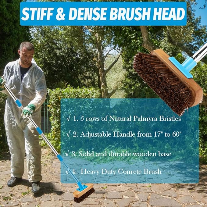 YONILL Heavy Duty Deck Brush