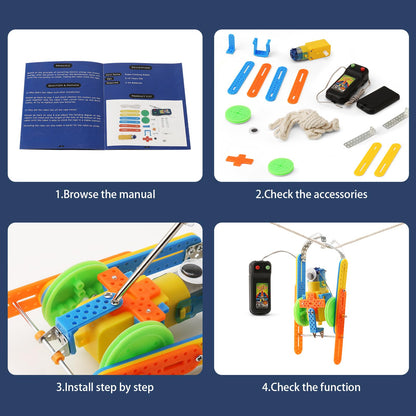 STEM Toys for Ages 8-13, Boys Crafts Robotics Science Kits for Kids Age 8-12, Robot Building Kit for Kids 8-10, Experiments Activities, Engineering STEM Toys 7+ 6 7 8 9 10 11 12 + Year Old Gifts