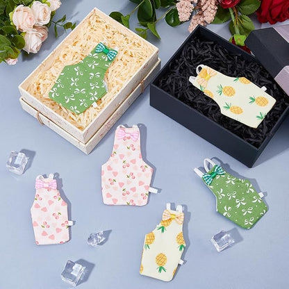 SUPERFINDINGS 6Pcs Bird Diaper Reusable Parrot Nappy with Washable Waterproof Cute Urine Wet Suit Green Pink Yellow Costume Cockatiel Clothes with Elastic Rope for Parrots Cockatiel Pet Birds(S-M)