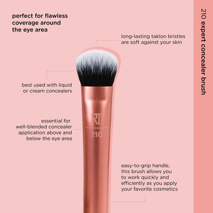 Real Techniques Matte & Merry Ultimate Blending 4 Piece Holiday Gift Set, Foundation Makeup Sponge, Dual-Sided Powder Puff, & 2 Makeup Brushes, Kitten Paw Brush, Stocking Stuffer, Limited Edition