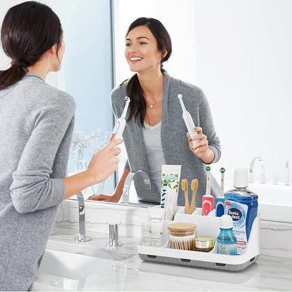 Toothbrush Holders for Bathrooms Countertop Organizer