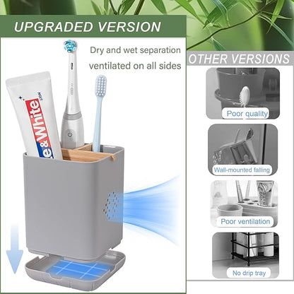 Toothbrush Holders for Bathrooms, Electric Toothbrush Holder Kids Toothbrush