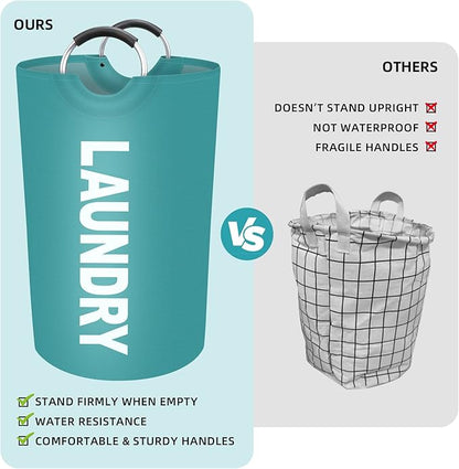 StorageRight 75L Large Laundry Basket, Laundry Hamper, Dirty Clothes Hamper