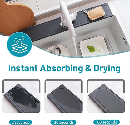 Faucet Mat for Kitchen Sink
