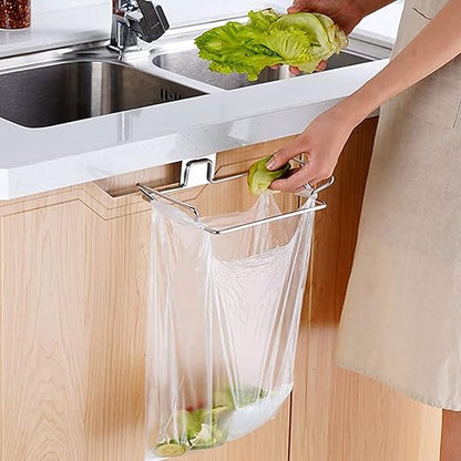 Large Stainless Steel Trash Bag Holder