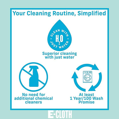 E-Cloth Flexi-Edge Floor & Wall Duster, Reusable Dusting Mop