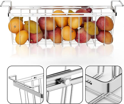 Orgneas Freezer Baskets for Chest Freezer, Capacity Expandable Deep Freezer