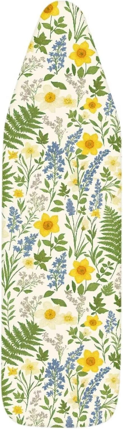 Leaves Flower Ironing Board Cover and Pad