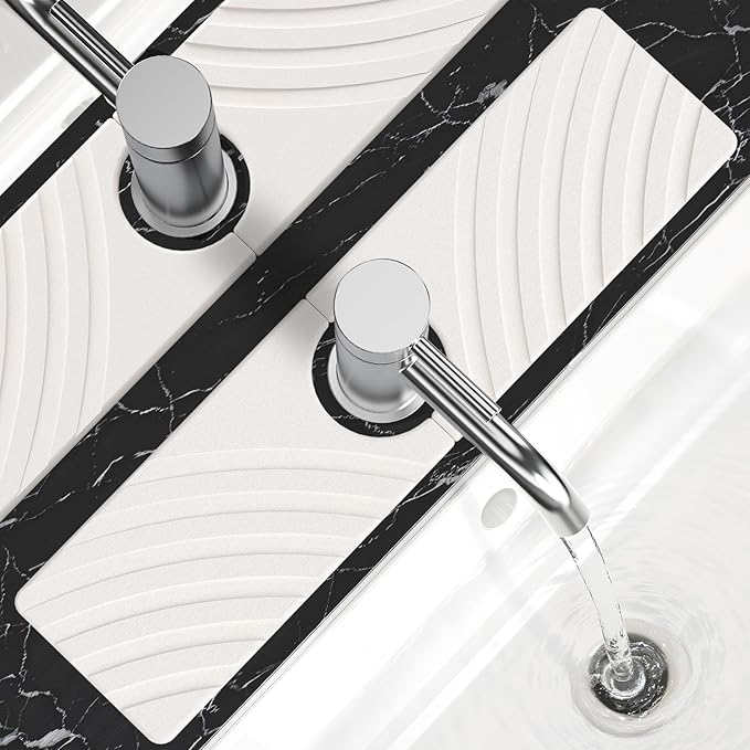 Stone Faucet Mat for Kitchen Sink