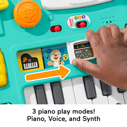 Fisher-Price Baby & Toddler Toy Laugh & Learn DJ Table, Educational Musical Activity Center for Developmental Play Infants Ages 6+ Months