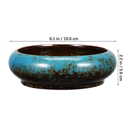 Toddmomy 2pcs Cute Flower Pot with Drainage Ceramic Succulent Planter Bowl Indoor Plant Pot Planter