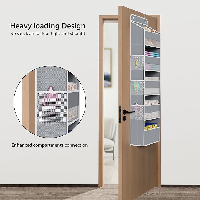 Univivi Hanging Storage Organizer Nursery Closet Cabinet Baby Storage