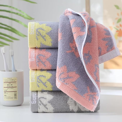 3 Pack Decorative Maple Leaf Hand Towels