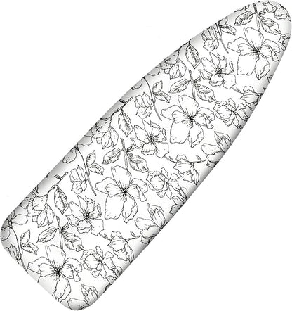 Ironing Board Cover and Pad, 18x49 Extra Wide Thick Iron Padding, Scorch &