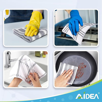 AIDEA Kitchen Towels, Absorbent Dish Towels