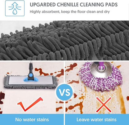 MANGOTIME Microfiber Dust Mop for Hardwood Floors