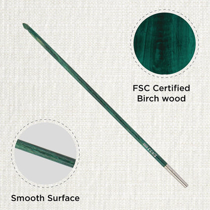 KnitPro Dreamz Afghan/Tunisian Crochet Hook | US Size E (3.5mm)