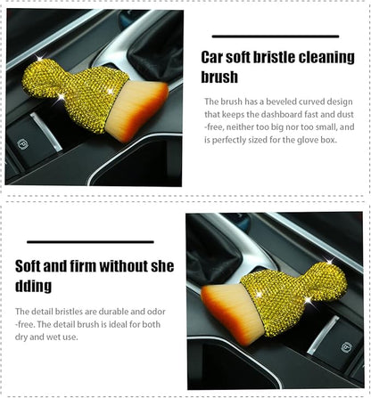 zipelo Auto Interior Dust Brush, Car Detailing Cleaning Brush