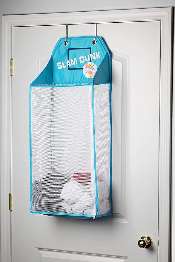 Store & Score Over The Door Hanging Kids Fun LED Basketball Light-Up