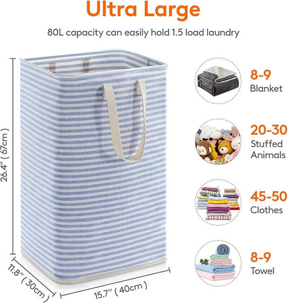 Lifewit 1 Pack Laundry Hamper Large Collapsible Laundry Baskets, Freestanding