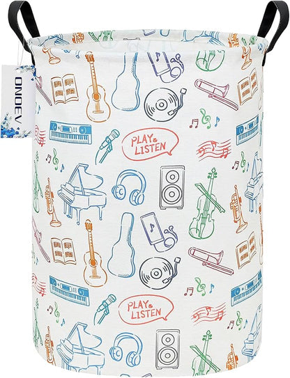 Round waterproof laundry basket, gift basket, suitable