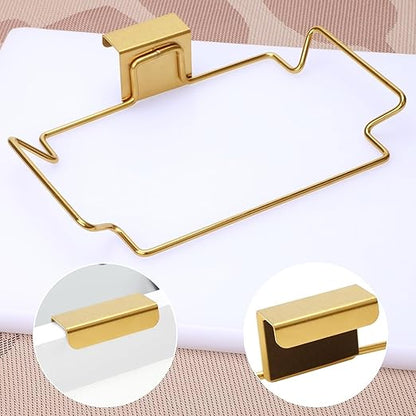 2 Pcs Large Stainless Steel Trash Bag Holder