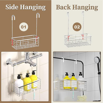 DELLAN Hanging Shower Organizer, Shower Rack