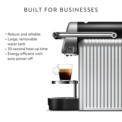 Nespresso Professional Machine Starter Bundle for Businesses, Zenius Professional Coffee Machine