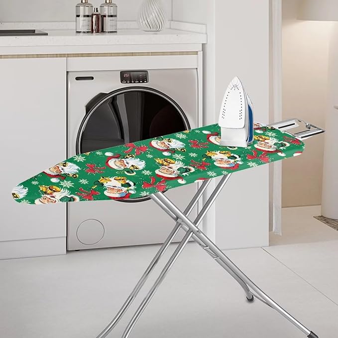 Santa Claus Ironing Board Cover and Pad Elastic Edge