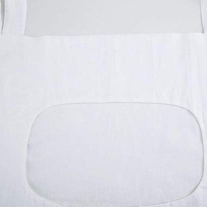 Amazhiyu 100% Linen Door Hanging Laundry Hamper Bag, 19x27 Inches