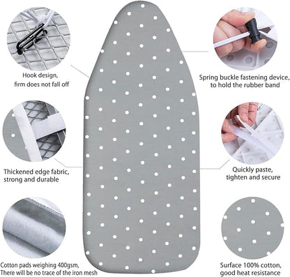 Small Ironing Board Cover Scorch Resistant, Table top Ironing Board Cover