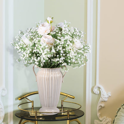 LYLYFAN Babys Breath Artificial Flowers,12 Pcs Gypsophila Faux Flowers for Wedding Party Home Garden Decoration