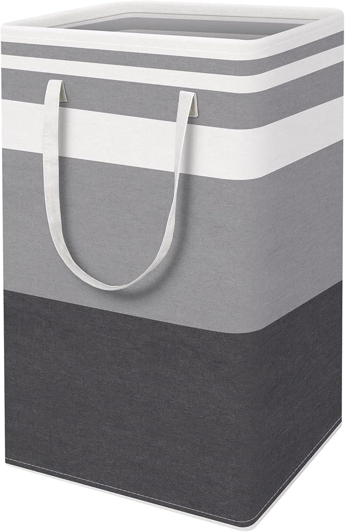 HomeHacks Large Laundry Basket, Waterproof, Freestanding Laundry Hamper