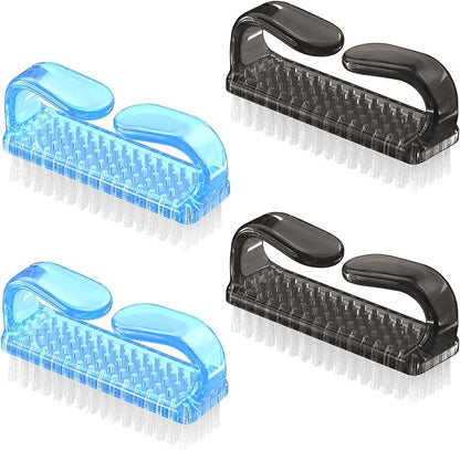 Handle Grip Cleaning Nail Brush, Larbois Nail Brushes Hand Fingernail Brush