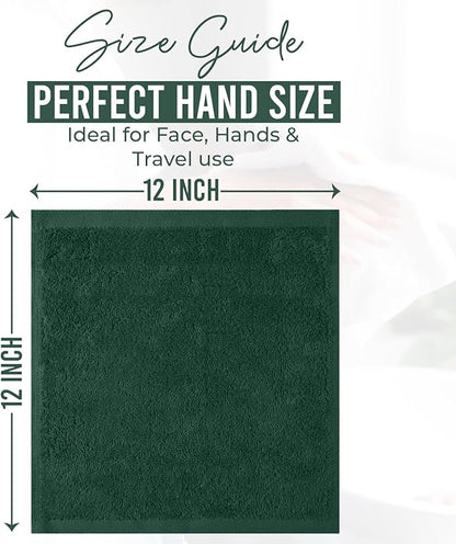 DAN RIVER 12 Pack Wash Cloths for Showering