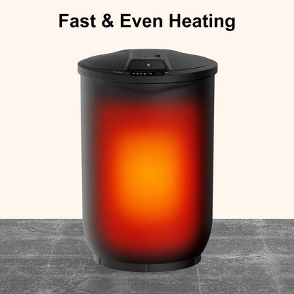 Ultra Large Capacity Towel Warmer Bucket, Rapid Heating with Timer, One-Button Digital Display Control, Safety Lock, Gifts for Him & Her, Auto Shut-Off, Fits 2 Large, Blankets, Bathrobes, PJ's