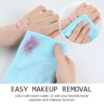 SINLAND Microfiber Facial Cloths Fast Drying Washcloth 12inch x 12inch