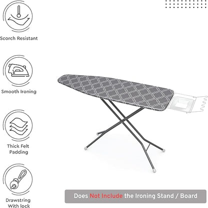 Encasa XO Ironing Board Cover and Pad 42"x14"