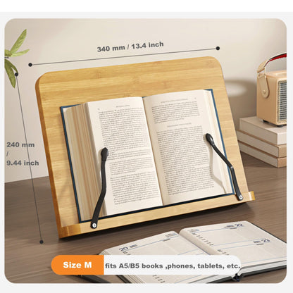 GCFTIFF Adjustable Recipe Book Holder,Multi-Use for Cookbook,Tablet