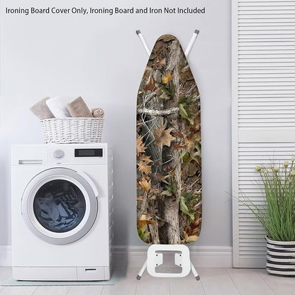 Camo Forest Ironing Board Cover and Padding 15 X 54 Ironing Board Protective