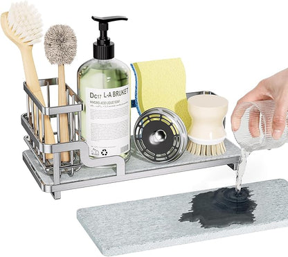 Consumest Sponge Holder for Kitchen Sink