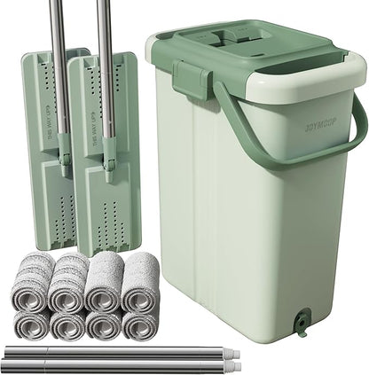 JOYMOOP Mop and Bucket with Wringer Set