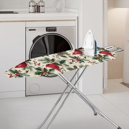 Christmas Birds Ironing Board Cover Cover Heat-Reflective Scorch Resistant Soft