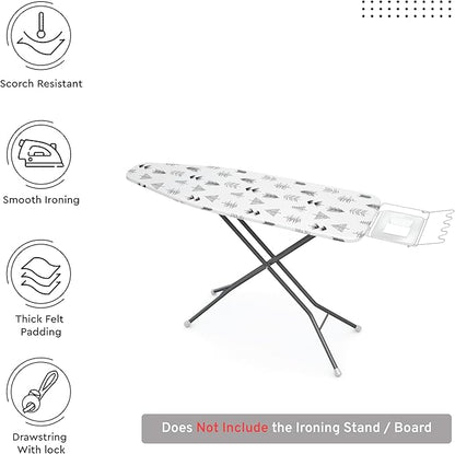 Encasa XO Ironing Board Cover and Pad 54"x15"