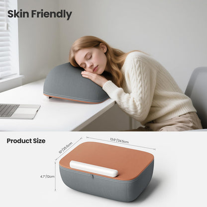 Tounee Book Holder Stand - Ultra Soft Lap Beanbag Pillow for Books, Tablets, iPads & Kindle - Hands-Free Reading & Viewing in Bed/Couch - Reduces Neck Strain - Perfect for Book & E-Readers Lovers