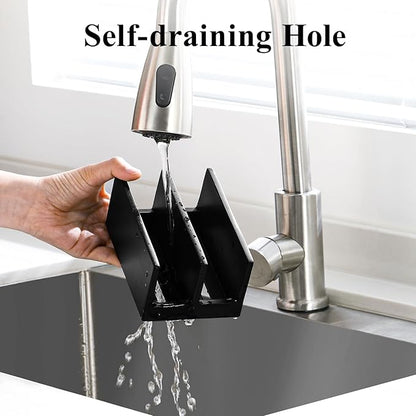 Luxspire Kitchen Sponge Holder for Sink, Dish Sponge Holder