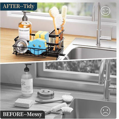 Consuemst Sponge Holder for Kitchen Sink