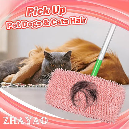 Reusable 100% Coral Fleece Mop Pads Compatible