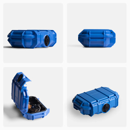 Evergreen | in Ear Monitor Protective Cases for IEM - Waterproof/USA Made - Suitable for KZ ZS10/ZS10 Pro/ZSN/ZST/AS10/AS16/Sure SE215-CL/SE201-K (52 Blue)