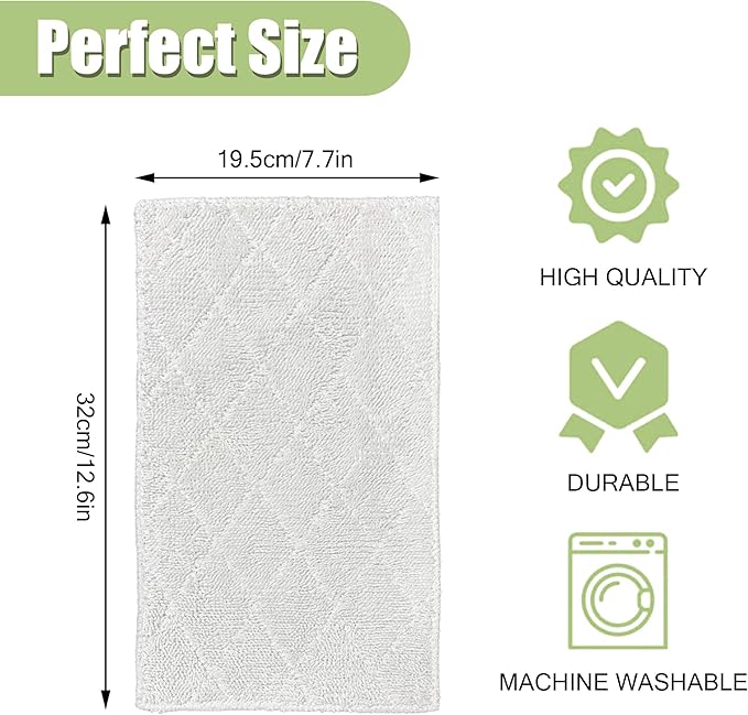 Light 'N' Easy Steam Mop Pads Replacement Reusable